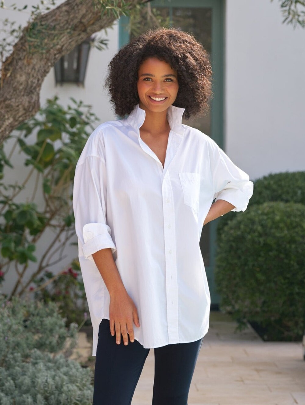 Frank & Eileen Mackenzie One-Size Button-Up Shirt